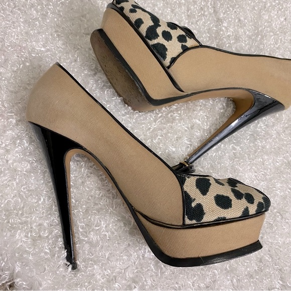 Yves Saint Laurent Authentic leopard pumps heels - Picture 13 of 15